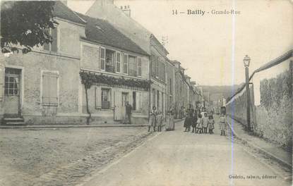 CPA FRANCE 78 "Bailly, grande rue"