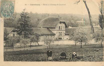 CPA FRANCE 78 "Chambourcy, haras et château de Joyeuval"