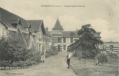 CPA FRANCE 78 "Bazemont, château Sainte Colombe"