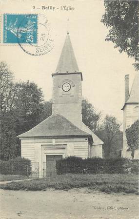 CPA FRANCE 78 "Bailly, l'église"