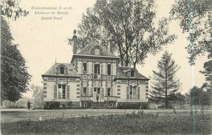 CPA FRANCE 78 "Clairefontaine, château du Mesnil"