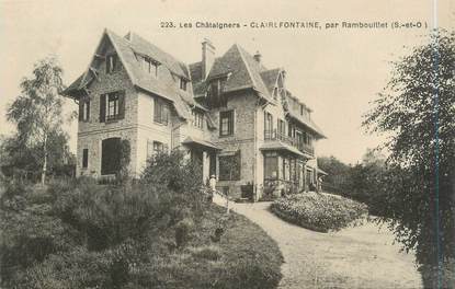 CPA FRANCE 78 "Clairefontaine, les Châtaigners"