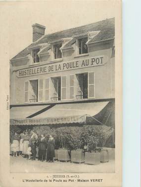 CPA FRANCE 78 "Juziers, l'hostellerie de la poule au Pot, maison Veret"