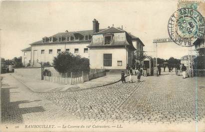 CPA FRANCE 78 "Rambouillet, la caserne du 12ème Cuirassiers"