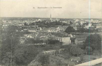 CPA FRANCE 78 "Rambouillet, le panorama"