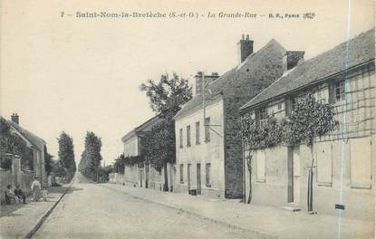 CPA FRANCE 78 "Saint Nom La Bretêche, la grande rue"