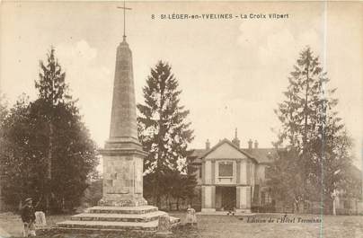 CPA FRANCE 78 "Saint Léger en Yvelines, la Croix Vilpert"