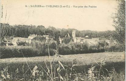 CPA FRANCE 78 "Saint Léger en Yvelines, vue prise des prairies"