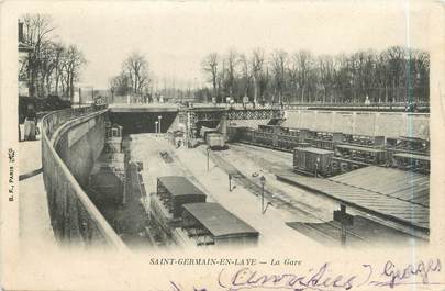 CPA FRANCE 78 "Saint Germain en Lay, la gare"