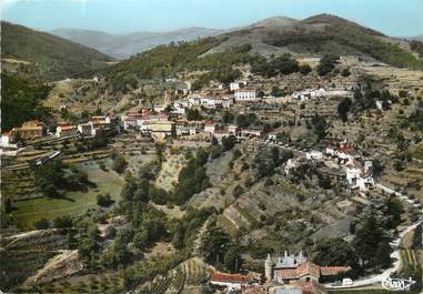 / CPSM FRANCE 07 "Saint Pierreville, vue générale aérienne"