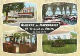 60 Oise CPSM FRANCE 60 "Verneuil en Halatte, auberge du marronnier"