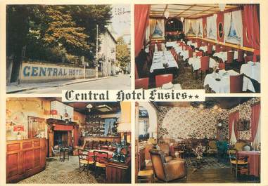 CPSM FRANCE 81 "Lacaune Les Bains, central hôtel Fusies"