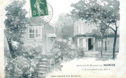 CPA FRANCE 95 "Valmondois, atelier et maison de Daumier"