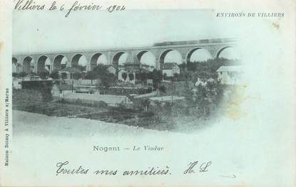 CPA FRANCE 94 "Nogent, le viaduc"