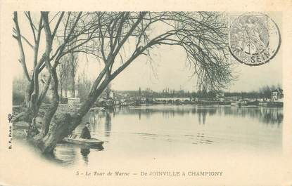 CPA FRANCE 94 "Le tour de Marne, de Joinville à Champigny "