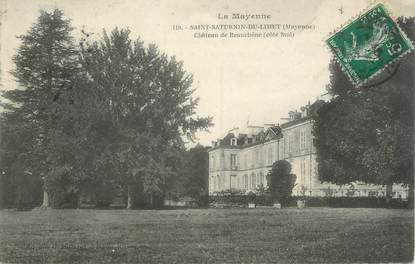 CPA FRANCE 53 "Saint Saturnin du Limet, château de Beauchêne"