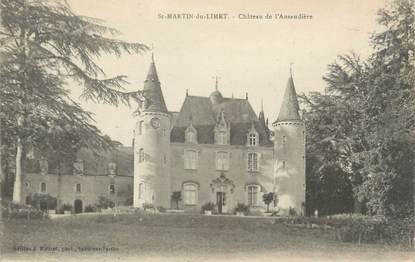 CPA FRANCE 53 "Saint Martin du Limet, château de l'Ansaudière"