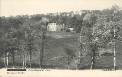 CPA FRANCE 53 "Saint Jean sur Mayenne, château de Gondin"