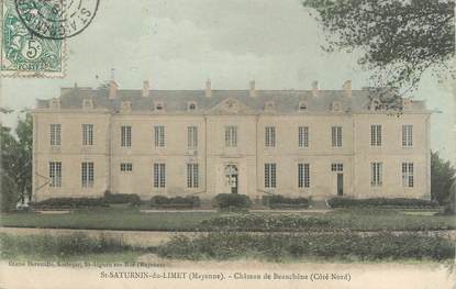 CPA FRANCE 53 "Saint Saturnin du Limet, château de Beauchêne "