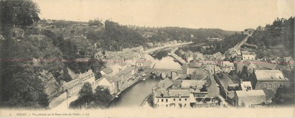 CPA PANORAMIQUE FRANCE 22 "Dinan, vue générale sur la Rance"