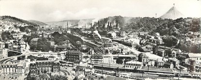 CPSM PANORAMIQUE FRANCE 54 "Longwy Bas, vue générale"