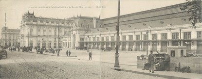 CPA PANORAMIQUE FRANCE 33 "Bordeaux, la gare du midi"