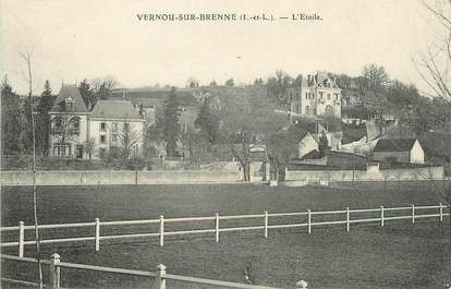 / CPA FRANCE 37 "Vernou sur Brenne, l'étoile"