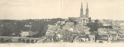 CPSM PANORAMIQUE FRANCE 79 "Niort, panorama pris du Donjon"