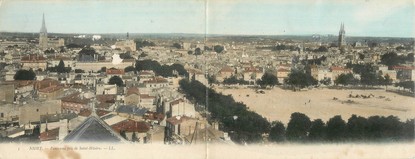 CPSM PANORAMIQUE FRANCE 79 "Niort, panorama pris de Saint Hilaire"