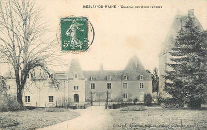 CPA FRANCE 53 "Meslay du Maine, château des Arcis"