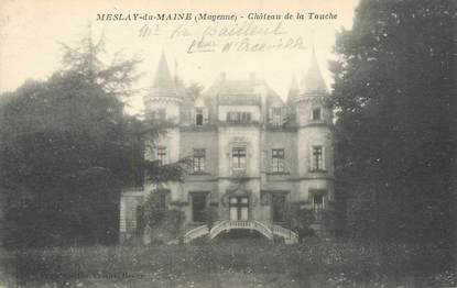 CPA FRANCE 53 "Meslay du Maine, château de la Touche"