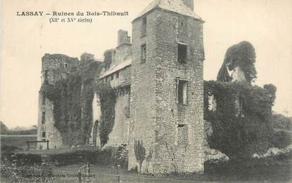 CPA FRANCE 53 "Lassay, ruines du Bois Thibault"