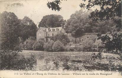 CPA FRANCE 53 "Le vallon et l'Etang du château de Launaz"