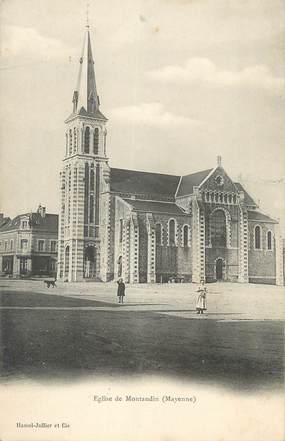 CPA FRANCE 53 "Eglise de Montaudin"