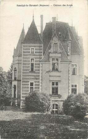 CPA FRANCE 53 "Soulgé Le Bruant, château des Arcies"