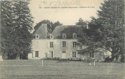 CPA FRANCE 53 "Saint Denis du Maine, château de Lucé"