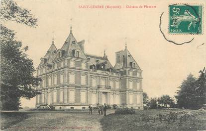 CPA FRANCE 53 "Saint Cénéré, château de Plazanet"