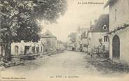 46 Lot CPA FRANCE 46 "Fons, la grand'rue"