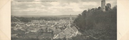 CPA PANORAMIQUE FRANCE 78 "Montfort l'Amaury, vue générale de la ville et des ruines"