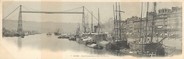 76 Seine Maritime CPA PANORAMIQUE FRANCE 76 "Rouen, pont transbordeur"