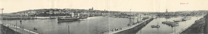 CPA PANORAMIQUE FRANCE 62 "Boulogne sur Mer"