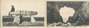 29 Finistere CPA PANORAMIQUE 29 "Morgat, dolmen de Rostudel et la percée de Cador"