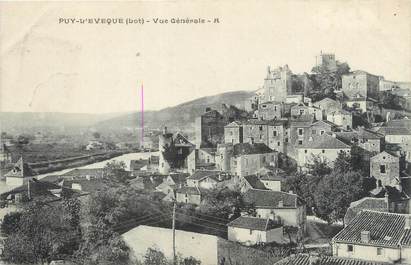 CPA FRANCE 46 "Puy l'Evêque, vue générale "