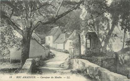 CPA FRANCE 46 "Rocamadour, carrefour du moulin"