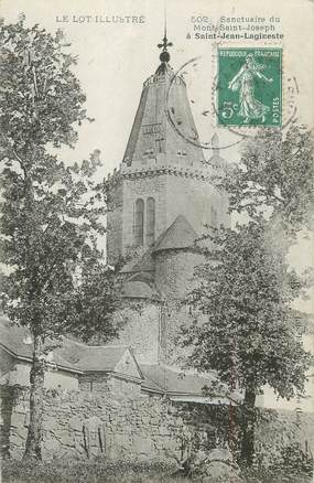 CPA FRANCE 46 "Saint Jean Lagineste, sanctuaire du Mont Saint Joseph"