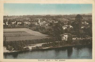 CPA FRANCE 46 "Touzac, vue générale"