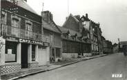 80 Somme CPSM FRANCE 80 "Gamaches, café tabac du quartier Gamachois"