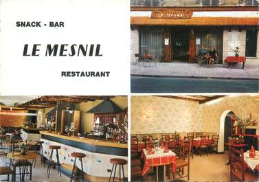 CPSM FRANCE 94 "La Varennes Saint Hilaire, le Mesnil, restaurant"