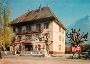 CPSM FRANCE 73 "Saint Pierre d'Albigny, hôtel de Savoie et de la gare"