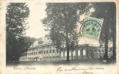 CPA FRANCE 57 "Corny sur Moselle, le château"